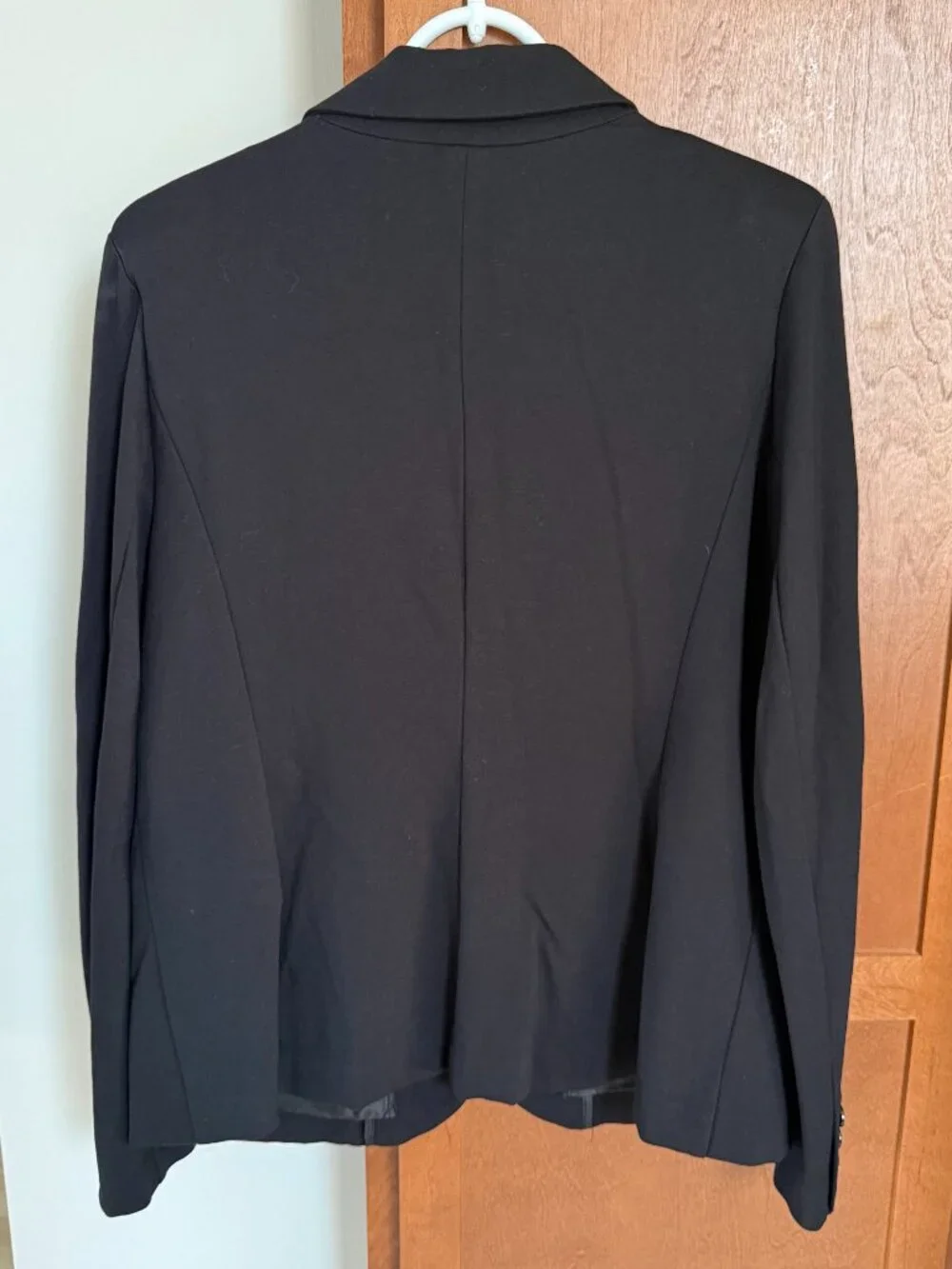 Nordstrom Rack Black Knit Blazer Large | Stretch | Career | Business Casual